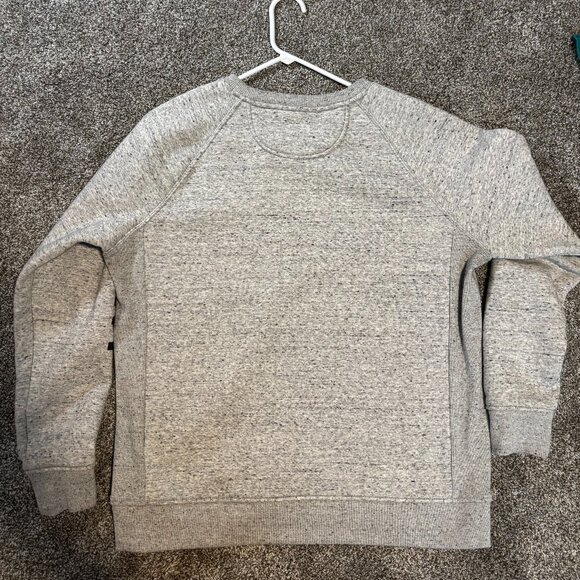 Women's Heather Gray Carhartt Crew Neck Sweatshirt XL - Picture 2 of 3